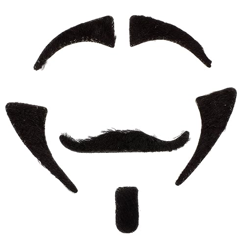 ANDRESLAD Party Kostüm Schnurrbart Gefälschte Kostümparty Gefälschte Dekoration Maskerade Schnurrbärte Weihnachten Augenbrauen für Bart Cosplay Verkleiden Verkleidung Gesichtsbehaarung ANDRESLAD Party Kostüm Schnurrbart Gefälschte Kostümparty Gefälschte Dekoration Maskerade Schnurrbärte Weihnachten Augenbrauen für Bart Cosplay Verkleiden Verkleidung Gesichtsbehaarung von ANDRESLAD