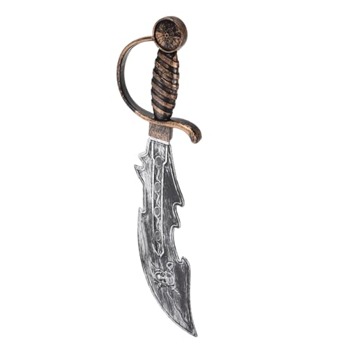 ANDRESLAD Piratenkostüm Zubehör Plastiksäbel Piratenspielzeug Halloween Deko Requisite Robust Wiederverwendbar Für Piratenpartys Kostümierung ANDRESLAD Piratenkostüm Zubehör Plastiksäbel Piratenspielzeug Halloween Deko Requisite Robust Wiederverwendbar Für Piratenpartys Kostümierung von ANDRESLAD