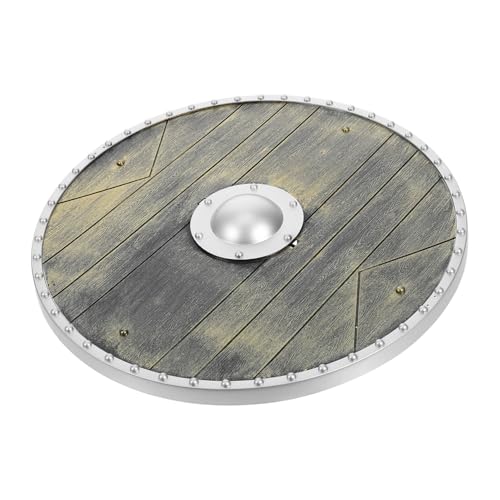 ANDRESLAD Plastik Schild Kostüm Viking Schild Requisiten für Bühnenaufführungen Authentisches Römisches Design Zubehör für Halloween Cosplay und Partys von ANDRESLAD