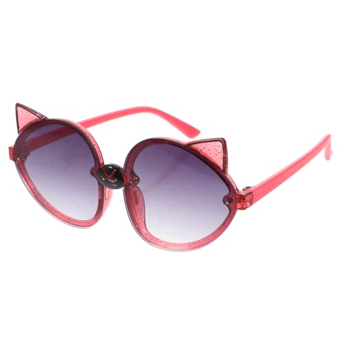 ANDRESLAD Sonnenbrille im Fuchsdesign Leuchtend Rote Partybrille für Kleinkinder Langlebige Kunststoff Brille Kinderparty Sonnenbrille UV Schutz Farbenfrohes Accessoire von ANDRESLAD
