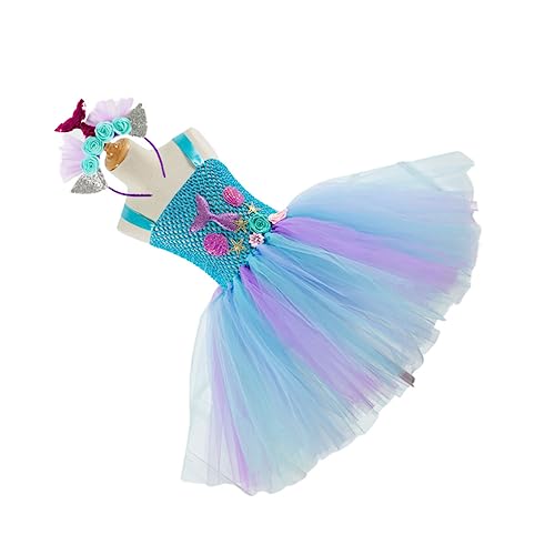 ANDRESLAD Meerjungfrauenkleid Mit Tutu-rock Aus Polyester Kostüm Für Jungen Und Mädchen Partys Geburtstage Und Veranstaltungen ANDRESLAD Meerjungfrauenkleid Mit Tutu-rock Aus Polyester Kostüm Für Jungen Und Mädchen Partys Geburtstage Und Veranstaltungen von ANDRESLAD