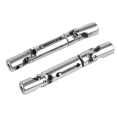 ANGGREK 2 Stück Metall Antriebswellen-Upgrade-Zubehör für WPL 1/16 Maßstab RC Truck mit Hochwertigem Metallmaterial ANGGREK 2 Stück Metall Antriebswellen-Upgrade-Zubehör für WPL 1/16 Maßstab RC Truck mit Hochwertigem Metallmaterial von ANGGREK
