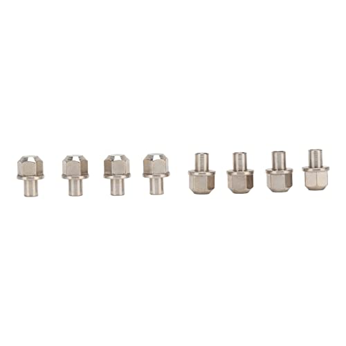 ANGGREK 8pcs RC Hex Wheel Wheel Hub Nut Universal 12mm Antriebsadapter -Verlängerungssäule Hochfestige Edelstahl für SCX10 D90 Redcat Gen8 ANGGREK 8pcs RC Hex Wheel Wheel Hub Nut Universal 12mm Antriebsadapter -Verlängerungssäule Hochfestige Edelstahl für SCX10 D90 Redcat Gen8 von ANGGREK