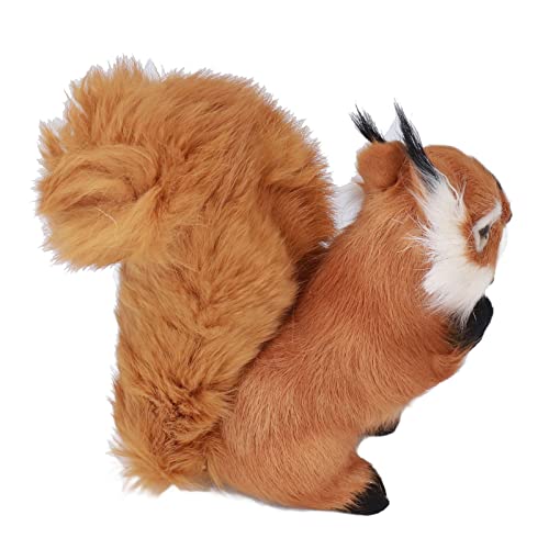 ANGGREK Lifelike Plüsch Eichhörnchen Spielzeug 16 cm Entzückend Schreibtisch Begleiter Weiches Material für Geburtstagsgeschenke Home Decor Kinderkognition Tier Simulation Eichhörnchen Stofftiere ANGGREK Lifelike Plüsch Eichhörnchen Spielzeug 16 cm Entzückend Schreibtisch Begleiter Weiches Material für Geburtstagsgeschenke Home Decor Kinderkognition Tier Simulation Eichhörnchen Stofftiere von ANGGREK