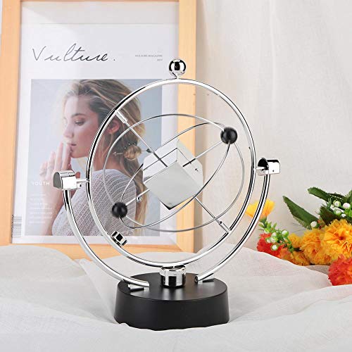 ANGGREK Magnetic Swing Orbital Desk Dekoration Newton Pendulum Elegant Innovative Office mit Glattem Umzug für den Raum Im Weltraum von ANGGREK