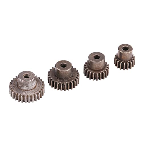 ANGGREK RC-Motor Zahnradstahlritzer für HSP 1:10 RC-Cars 21T/29T/17T/26T mit Einfacher Installation Anti-Wear Sturdy Design Langlebige Leistung von ANGGREK