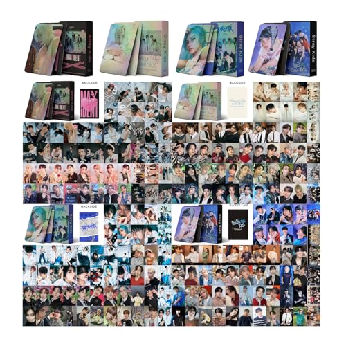 Stray Kids Lomo Karten 220 Stück Stray Kids 2022 New Album Stray Kids Fanartikel Set für Fans 220Pcs Stray Kids Neues Album Telefonkarten Kpop Stray Kids Geschenkset, Colorful, M von ANIMFANSDE