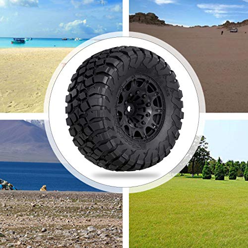 ANKROYU 1/10 RC -Auto Reifen hoher Griff langlebiger Gummi -Off -Straße Alle Terrain -Reifen für Kurze Kurs -LKW -Buggy kompatibel mit Traxxas HSP HPI Kyosho 4pcs 110 mm 12mm Sech ANKROYU 1/10 RC -Auto Reifen hoher Griff langlebiger Gummi -Off -Straße Alle Terrain -Reifen für Kurze Kurs -LKW -Buggy kompatibel mit Traxxas HSP HPI Kyosho 4pcs 110 mm 12mm Sech von ANKROYU