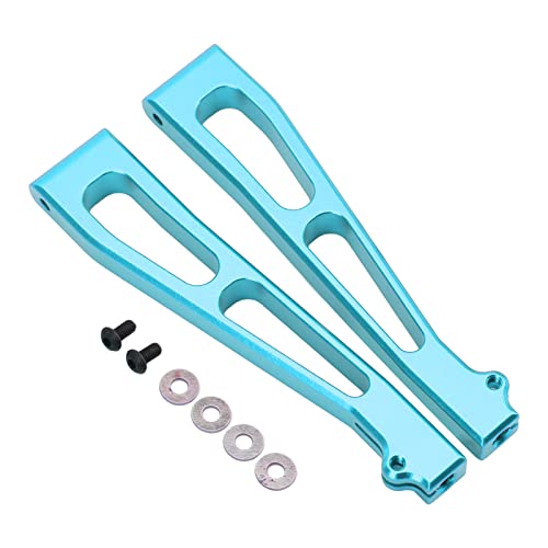 ANKROYU 2pcs RC -Auto vorne mit oberem Schwung Arm Ersatz Aluminiumlegierung RC -Zubehör für JLB 1/10 Truck Langlebiger Hochleistungs -Hochleistungs -Upgrade Teil (Blau) von ANKROYU