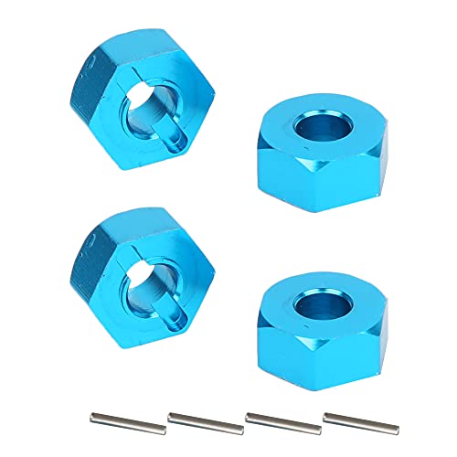ANKROYU Aluminiumlegierung 5,5 mm RC -Hex -Mount -Anschluss -Upgrade -Teile für Wltoys RC 1:10 Off Road Vehicle (Blue K949-009b) von ANKROYU