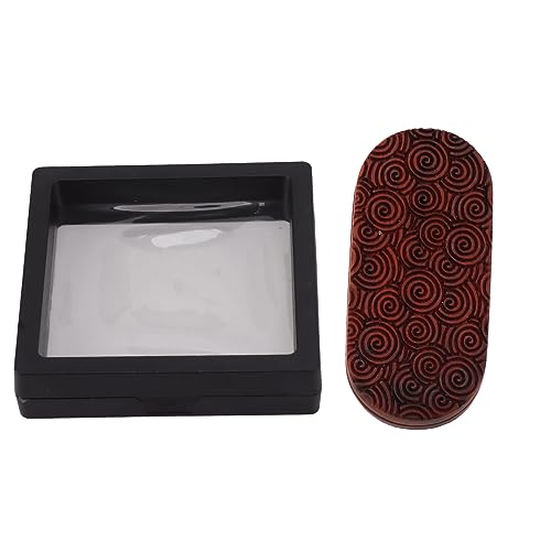 ANKROYU Magnet Finger Stress Relief Slider Holzfinger Stress Entlastung Spielzeug Holzkompression Spielzeug geeignet für Jugend Padauk geeignet (Schrauben) von ANKROYU