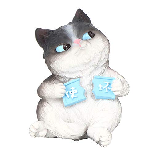 ANKROYU Mini Simulation Katzen Tiermodell Mikro -Figur -Spielzeug für Kuchenautoation ANKROYU Mini Simulation Katzen Tiermodell Mikro -Figur -Spielzeug für Kuchenautoation von ANKROYU