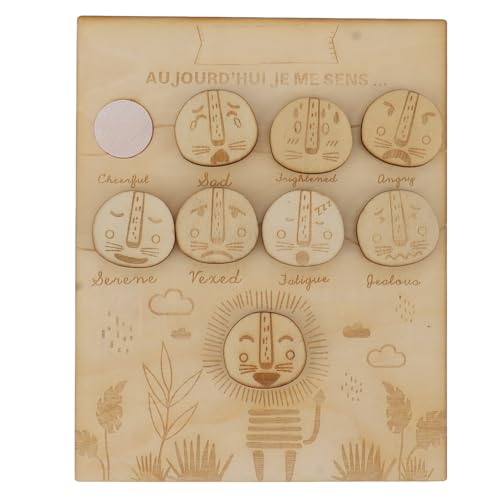 Montessori Holzgefühle Diagramm für Kinder tägliche Stimmungen Bildungsspielzeug für Heimschule Klassenzimmer Therapie Büro Feste Holzmaterial Langlebig und einzigartiges Design Montessori Holzgefühle Diagramm für Kinder tägliche Stimmungen Bildungsspielzeug für Heimschule Klassenzimmer Therapie Büro Feste Holzmaterial Langlebig und einzigartiges Design von ANKROYU