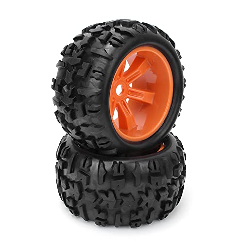 ANKROYU RC-Felgen und -Reifen Hochleistungs-Ersatzset aus langlebigem Gummi für RC-Autos im Maßstab 1/8 ZD Racing 8477 Orange 170 mm 2 Stück ANKROYU RC-Felgen und -Reifen Hochleistungs-Ersatzset aus langlebigem Gummi für RC-Autos im Maßstab 1/8 ZD Racing 8477 Orange 170 mm 2 Stück von ANKROYU