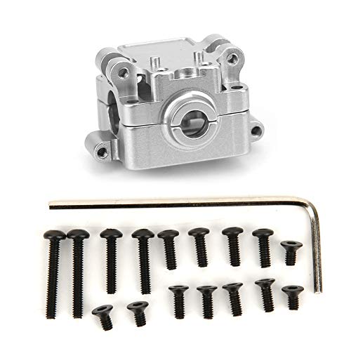 ANKROYU RC -Getriebe Aluminium -Legierung Upgrade Teile Hochleistung langlebige leichte einfache Installation für WL 1 28 K969 K989 P929 Cars Blue Titanium Silber 7 5g (Silver K989-24s) von ANKROYU