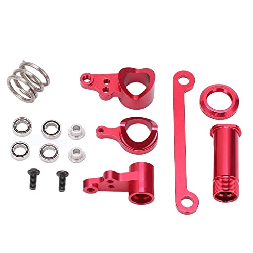 ANKROYU RC Lenkung Knöchel Assembly Kit Aluminiumlegierung für LC Racing 1/14 RC Car Truck Crawler Spielzeug (Verrotten) von ANKROYU