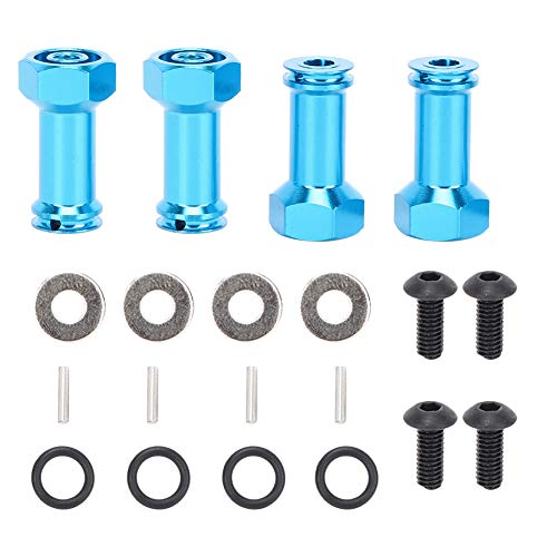 ANKROYU Rad Hub Hub Extension Adapter Premium Aluminiumlegierung 24mm RC Autorad -Upgrade -Zubehör für Wltoys 1/14 144001 RC Car ANKROYU Rad Hub Hub Extension Adapter Premium Aluminiumlegierung 24mm RC Autorad -Upgrade -Zubehör für Wltoys 1/14 144001 RC Car von ANKROYU