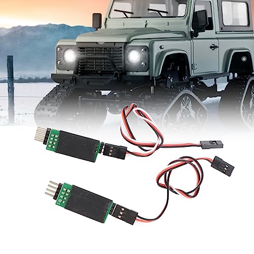 ANKROYU Rc-Lichtsteuerung, Rc-Lichtmodul, Auto-Drittkanal-Lichtempfänger-Kabelschalter, RC-Autoteil-Zubehör von ANKROYU