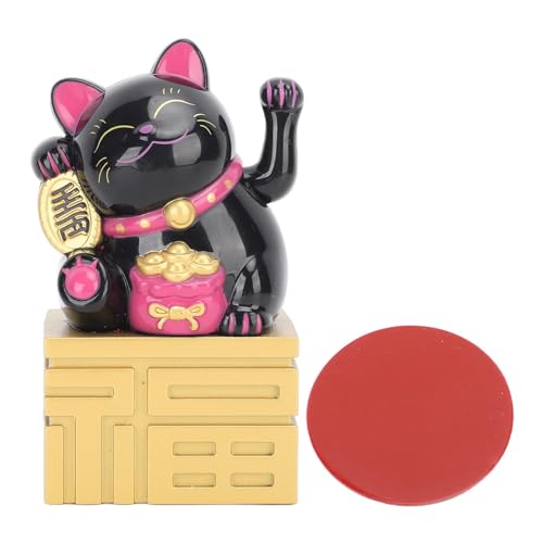 ANKROYU Solar Powered Lucky Cat Statue Weaving Arm Chinesisches Glückswinkel Katze Feng Shui Schreibtisch süße Cartoon Plastik Home Office Auto Armaturenbrett 4 Zoll ANKROYU Solar Powered Lucky Cat Statue Weaving Arm Chinesisches Glückswinkel Katze Feng Shui Schreibtisch süße Cartoon Plastik Home Office Auto Armaturenbrett 4 Zoll von ANKROYU