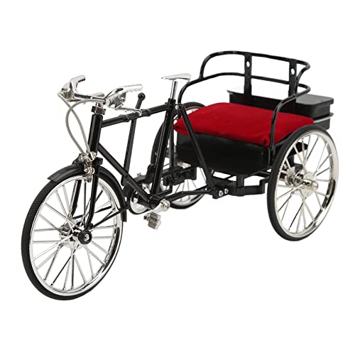 ANKROYU Vintage-Fahrradmodell, Metallhandwerk-Dreiradskulptur, Vintage-Dreiradmodell-Desktop, Retro-Dreiradmodell, Metall-Dreiraddekoration für Regal-Desktop-Dekoration ANKROYU Vintage-Fahrradmodell, Metallhandwerk-Dreiradskulptur, Vintage-Dreiradmodell-Desktop, Retro-Dreiradmodell, Metall-Dreiraddekoration für Regal-Desktop-Dekoration von ANKROYU