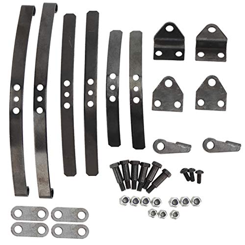 ANKROYU Vorderblatthänsset -Set Stahl Schwarz RC 114 Autoteile Upgrade für 114 LKW -Modell hoher Qualität langlebiger realistischer DIY -Anpassung ANKROYU Vorderblatthänsset -Set Stahl Schwarz RC 114 Autoteile Upgrade für 114 LKW -Modell hoher Qualität langlebiger realistischer DIY -Anpassung von ANKROYU