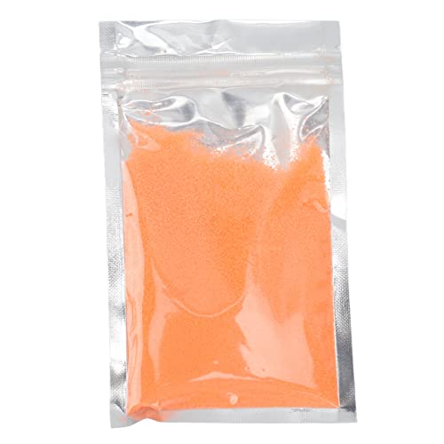 Buntes Sandspiel Sand Wird nie nass wiederverwendbares Wissenschaftsspielzeug für Kinder Kinder 14 bis 18 Jahre alte handgefertigte Spielzeug 50g Unterwasser Sandburg Aquarium (Orange) von ANKROYU