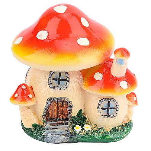 Miniatur-Pflanztöpfe, Feen-Puppenhaus, Kunstharz, Pilzhaus, Gartenation, bunt, handbemalt, Ative Statue für Zuhause, Garten, ation, 9,5 cm Miniatur-Pflanztöpfe, Feen-Puppenhaus, Kunstharz, Pilzhaus, Gartenation, bunt, handbemalt, Ative Statue für Zuhause, Garten, ation, 9,5 cm von ANKROYU