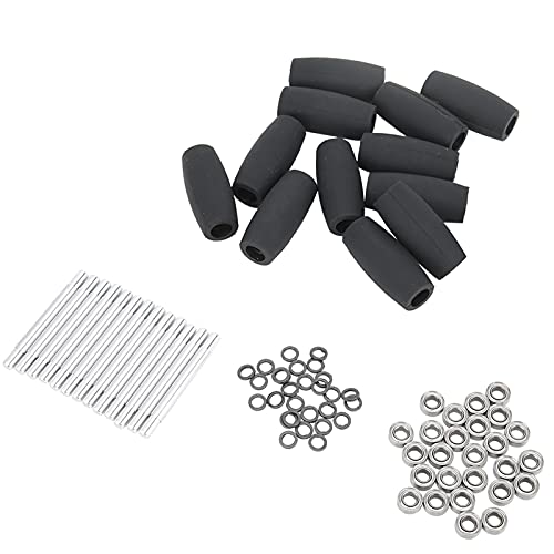 RC-Lagerrad für RoboMaster S1, Hochleistungs-Kollisionsschutz-Langlebiges Gummirad mit Aluminiumlegierungswelle, Edelstahllagern, Nylondichtung, 12 , 13 Wellen, 26 Lager, 28 RC-Lagerrad für RoboMaster S1, Hochleistungs-Kollisionsschutz-Langlebiges Gummirad mit Aluminiumlegierungswelle, Edelstahllagern, Nylondichtung, 12 , 13 Wellen, 26 Lager, 28 von ANKROYU