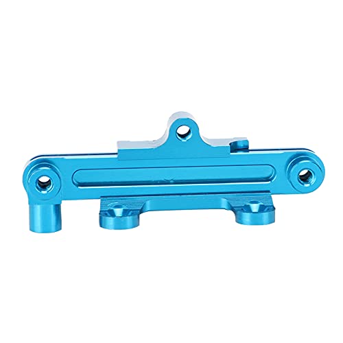 Upgrade-Teile für RC-Lenkservo-Saver aus Aluminiumlegierung, hochpräzise CNC-Bearbeitung, langlebig und verschleißfest für das ferngesteuerte Auto WL Toys 1/10 K949, Blau/Silber (Blue K949-006b) von ANKROYU