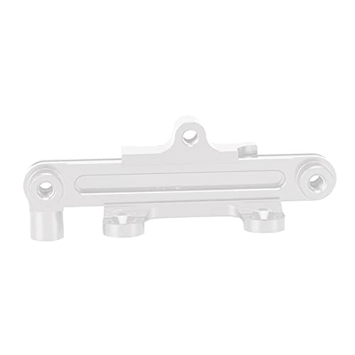 Upgrade-Teile für RC-Lenkservo-Saver aus Aluminiumlegierung, hochpräzise CNC-Bearbeitung, langlebig und verschleißfest für das ferngesteuerte Auto WL Toys 1/10 K949, Blau/Silber (Silber K949-006s) von ANKROYU