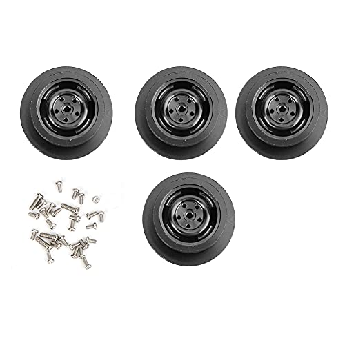 Upgrade-Zubehör für Metallfelgen von RC-Cars, hochwertig, CNC-gefräst, langlebig, eloxierte Oberfläche, perfekte Passform für MN D90, MN99, MN91, FJ45, Farbe Silber/Schwarz/Titan, (Schwarzer MN-027BL) Upgrade-Zubehör für Metallfelgen von RC-Cars, hochwertig, CNC-gefräst, langlebig, eloxierte Oberfläche, perfekte Passform für MN D90, MN99, MN91, FJ45, Farbe Silber/Schwarz/Titan, (Schwarzer MN-027BL) von ANKROYU