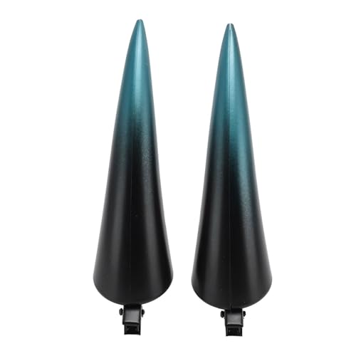 Verstellbare Teufelshörner Haare Clips Leicht sicheres lebensechte Hörner Haarnadel für Halloween Party Cosplay Make -up -Thema Abs Metallmaterial 10.9 x 2,6 cm 23g 2 Stücke (Blau) von ANKROYU
