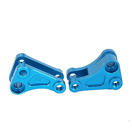 Vordere Suspensions -Rocker -Arm links rechts Aluminiumlegierung Upgrade -Teile für Wltoys 1/10 K949 RC Off Road Vehicle Blau Silber CNC Präzisionsbearbeitung langlebiger leichter (Blue K949-005b) von ANKROYU