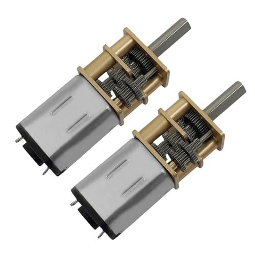 ANMITI 12 V 100 U/Min Getriebemotor Getriebemotor Für Bildungsmodelle Und Robotik Slow Speed ​​Kleiner Roboterentwicklung von ANMITI