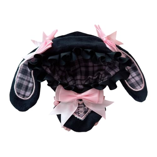 ANMITI Doll Bunnies Kostüm Cosplay Strampler Für 17 cm Sitzende Puppen Plüsch Figuren Charakter Doll Kleidung Für Kind So Tun Als Spielen Spielkleidung von ANMITI