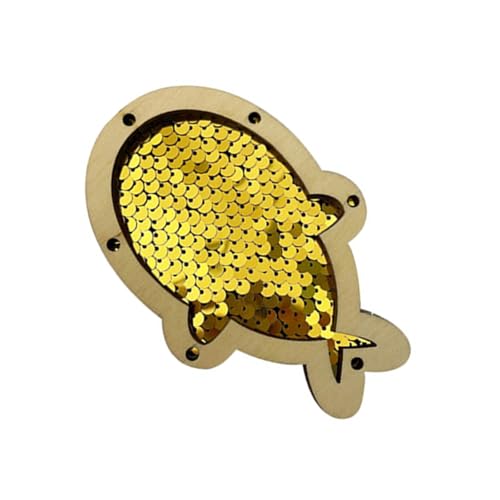 ANMITI Kreative Fische Mit Pailletten Für Sensorische Geschäftige Boards Für Jungen Und Mädchen Die Feinmotorik Und Kreativität Fine Motor Skills Toy Verbessern ANMITI Kreative Fische Mit Pailletten Für Sensorische Geschäftige Boards Für Jungen Und Mädchen Die Feinmotorik Und Kreativität Fine Motor Skills Toy Verbessern von ANMITI