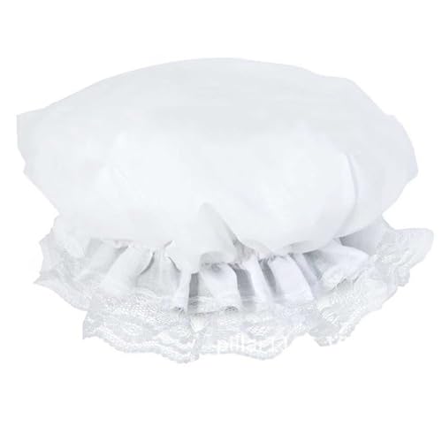 ANMITI Maid Bonnet Cosplay Baby Ruffled Bim Delicate Lace Für Frauen Lady Halloween Cosplay Kopfbedeckung Accessoire ANMITI Maid Bonnet Cosplay Baby Ruffled Bim Delicate Lace Für Frauen Lady Halloween Cosplay Kopfbedeckung Accessoire von ANMITI