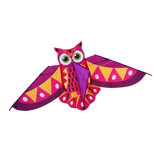 ANMITI Owl Kites Für Kinder Freien Aktivitäten Farbenfrohe Helle Farbdesign Starke Winde Faser Glas Rahmen Einfache Faltbare Reisespielzeug Windbeständige Kinder Kites ANMITI Owl Kites Für Kinder Freien Aktivitäten Farbenfrohe Helle Farbdesign Starke Winde Faser Glas Rahmen Einfache Faltbare Reisespielzeug Windbeständige Kinder Kites von ANMITI