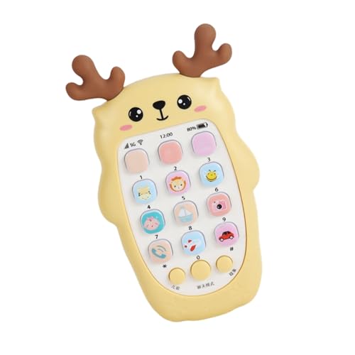 ANMITI Wiederaufladbare Kinder Tun Sich Vor DASS Spielzeug Für Hirsch Design Simulation Von Mobiltelefonen Mit Kinderreimen Für Kleinkindspielzeug Kleinkinde Gespielt Wird ANMITI Wiederaufladbare Kinder Tun Sich Vor DASS Spielzeug Für Hirsch Design Simulation Von Mobiltelefonen Mit Kinderreimen Für Kleinkindspielzeug Kleinkinde Gespielt Wird von ANMITI