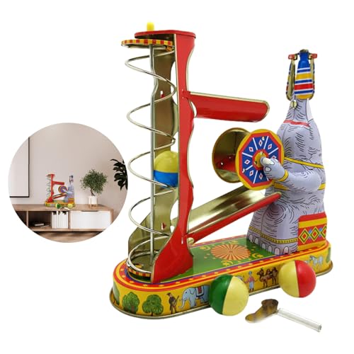 Nostalgische Elefant Akrobatik Zinn Spielzeug Dekorativ Nostalgische Elefant Akrobatik Zinn Spielzeug Dekorativ von ANMITI