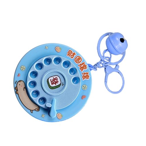 Retro Hand Kurbel Kommunikator Spielzeug Tragbarer Stressabbau Spinner Erwachsener/Kinder Haus/Büro/Reise Charme Nostalgic Telefon Charme Keychain von ANMITI