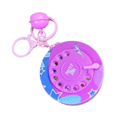 Retro Hand Kurbel Kommunikator Spielzeug Tragbarer Stressabbau Spinner Erwachsener/Kinder Haus/Büro/Reise Charme Nostalgic Telefon Charme Keychain von ANMITI