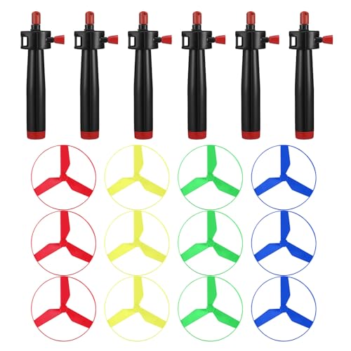 Wiederverwendbare Propeller Fliegende Untertassen Mit Safe Ideal Für Beach Park Und Hinterhof Game Pull String Propeller von ANMITI