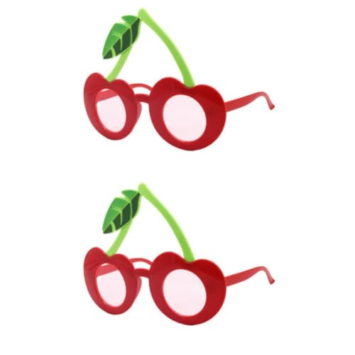 ANNIUP Zwei Paare von Kirsche schrulligen Brillen, Geburtstagsfeier Partei Dekoration liefert, Foto-Requisite Brillen, Hawaii-Party-Brille, Dekoration Brillen ANNIUP Zwei Paare von Kirsche schrulligen Brillen, Geburtstagsfeier Partei Dekoration liefert, Foto-Requisite Brillen, Hawaii-Party-Brille, Dekoration Brillen von ANNIUP