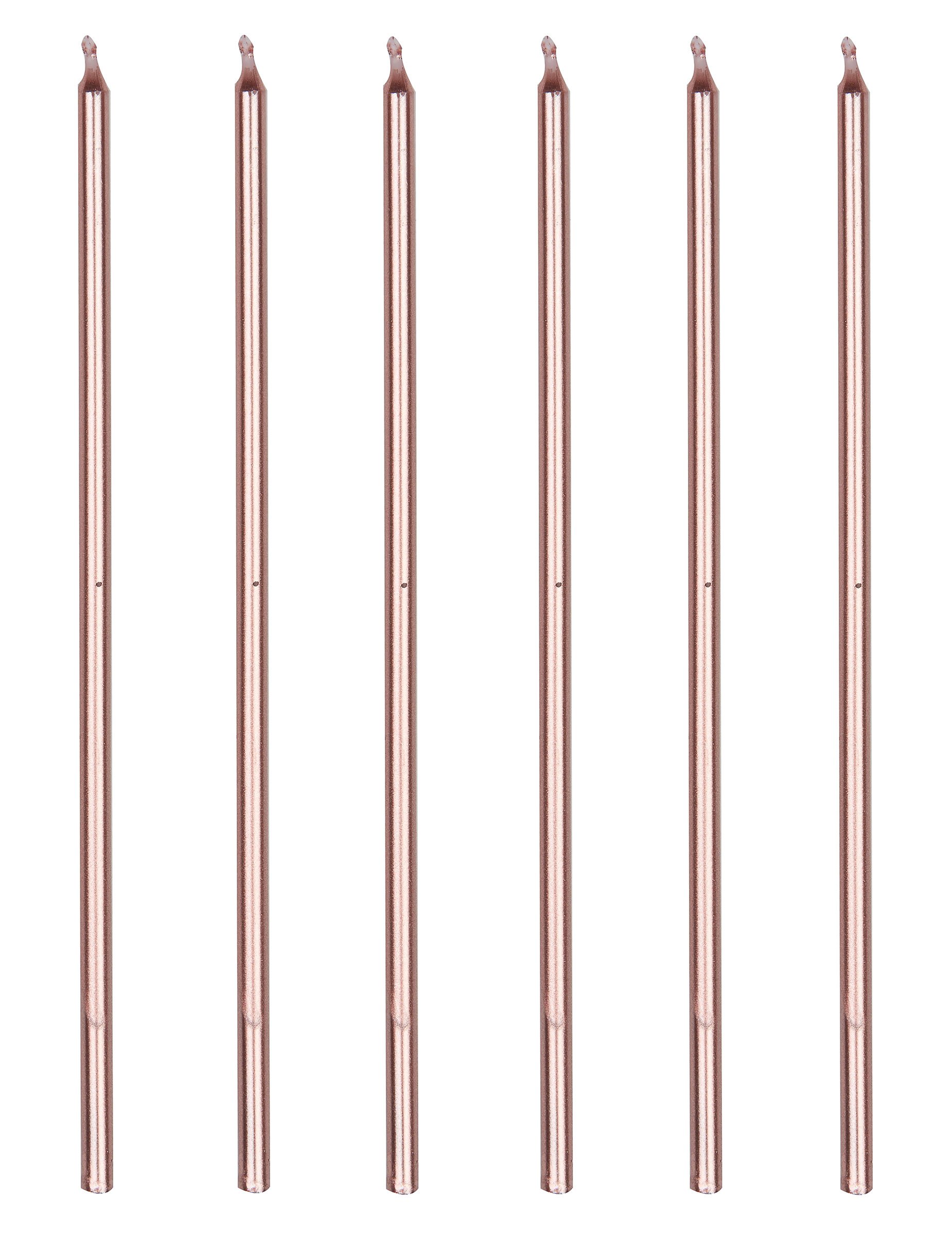 16 Lange Kerzen Roségold 18 cm von ANNIVERSARY HOUSE