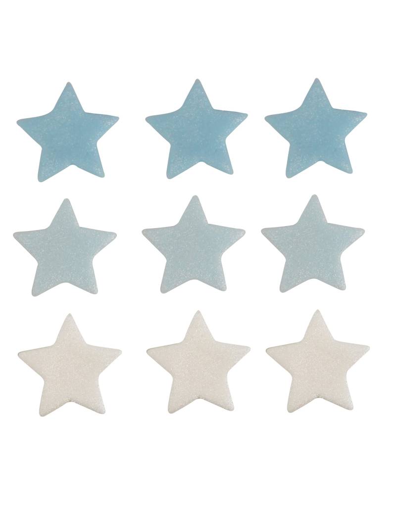 9 Zucker-Sterne Tortendeko Blau + Weiß 2,5cm Kuchendekoration 9 Zucker-Sterne Tortendeko Blau + Weiß 2,5cm Kuchendekoration von ANNIVERSARY HOUSE