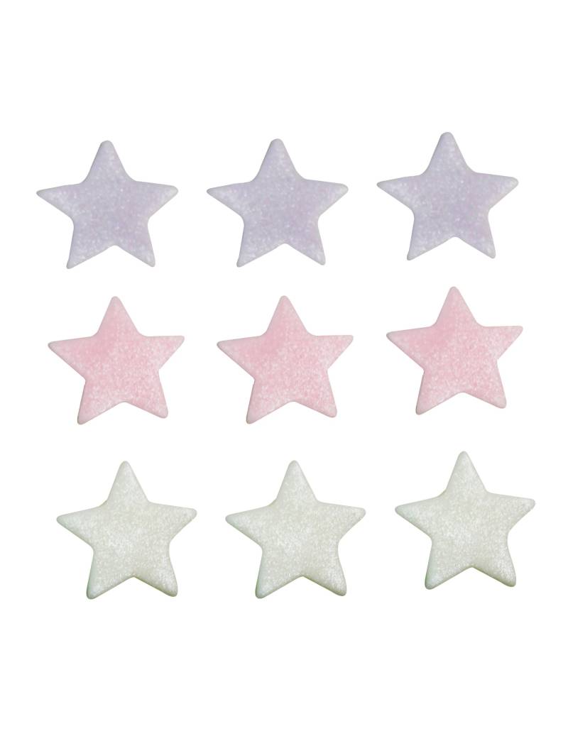 9 Zuckerdeko Sterne Rosa Weiß 2,5 cm 9 Zuckerdeko Sterne Rosa Weiß 2,5 cm von ANNIVERSARY HOUSE