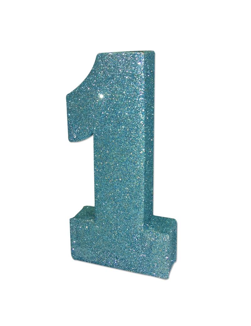 Tischdeko 1. Geburtstag Blau Glitzernd Zahl 1 Tischdeko 1. Geburtstag Blau Glitzernd Zahl 1 von ANNIVERSARY HOUSE