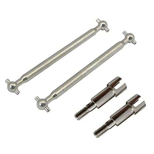 ANNJUC Metall Hintere Antrieb Welle CVD Dogbone für Xinlehong Q901 Q902 Q903 9130 9136 9137 1/16 RC Auto Teile ZubehöR von ANNJUC