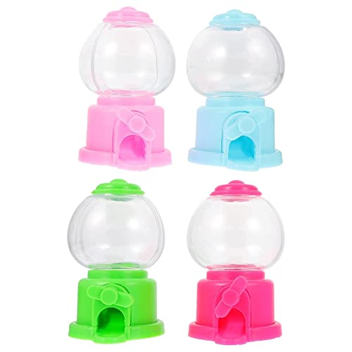 ANNJUC Mini-Bonbonspender-Set für Kaugummiautomaten, 3,7-Kaugummiautomaten für Partygeschenke für Kinder (4er-Pack) von ANNJUC